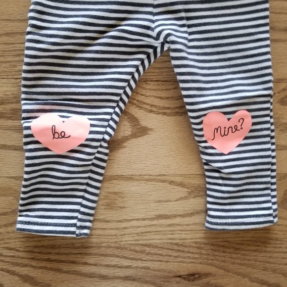 *3 for $20*Cat & Jack Valentine's Day 3 pcs set 12M - Picture 5 of 6